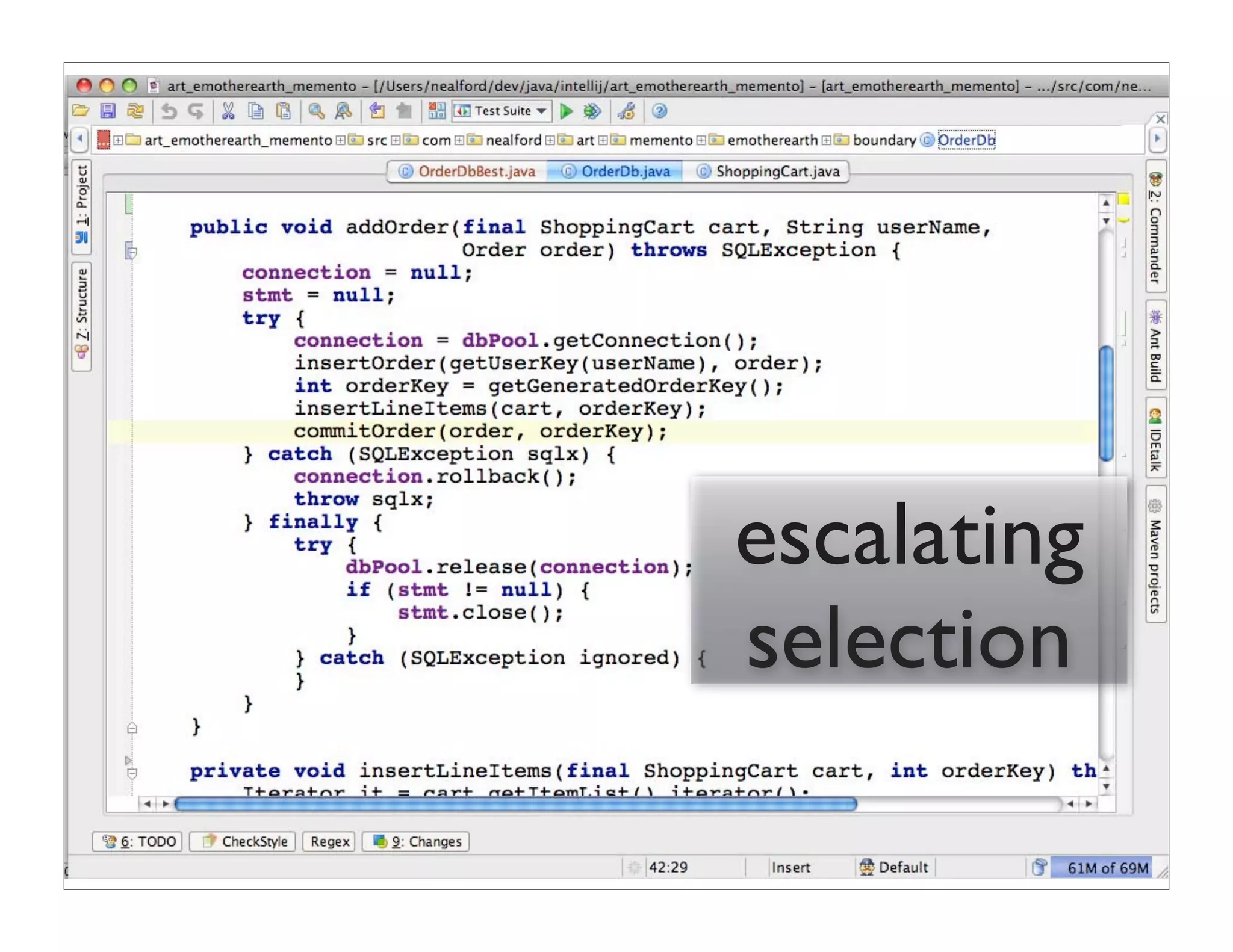 the productive programer: mechanics