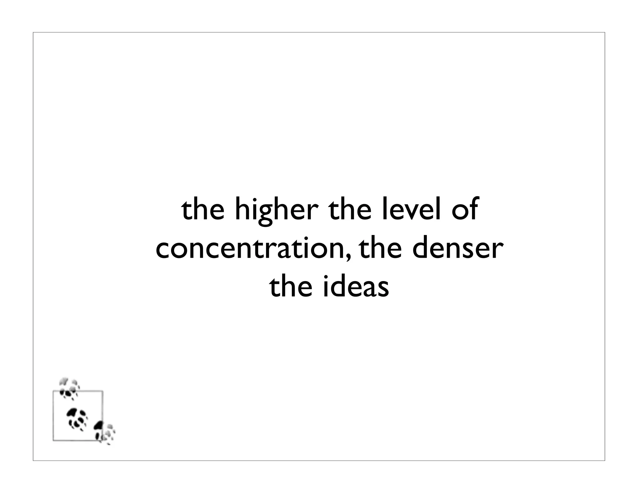 the productive programer: mechanics