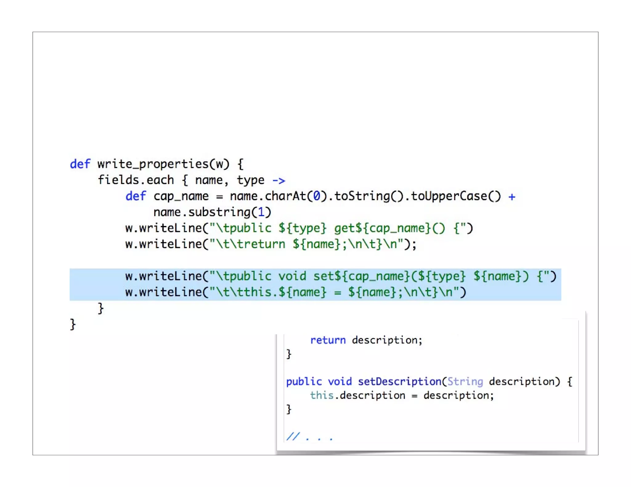 the productive programer: mechanics