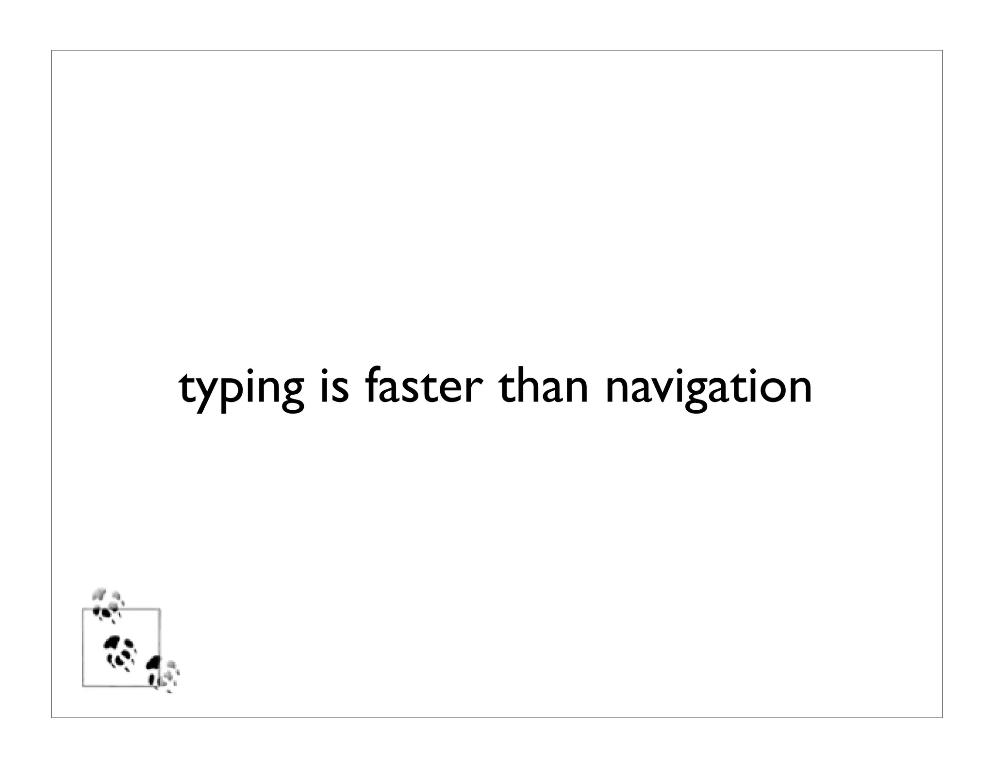 the productive programer: mechanics