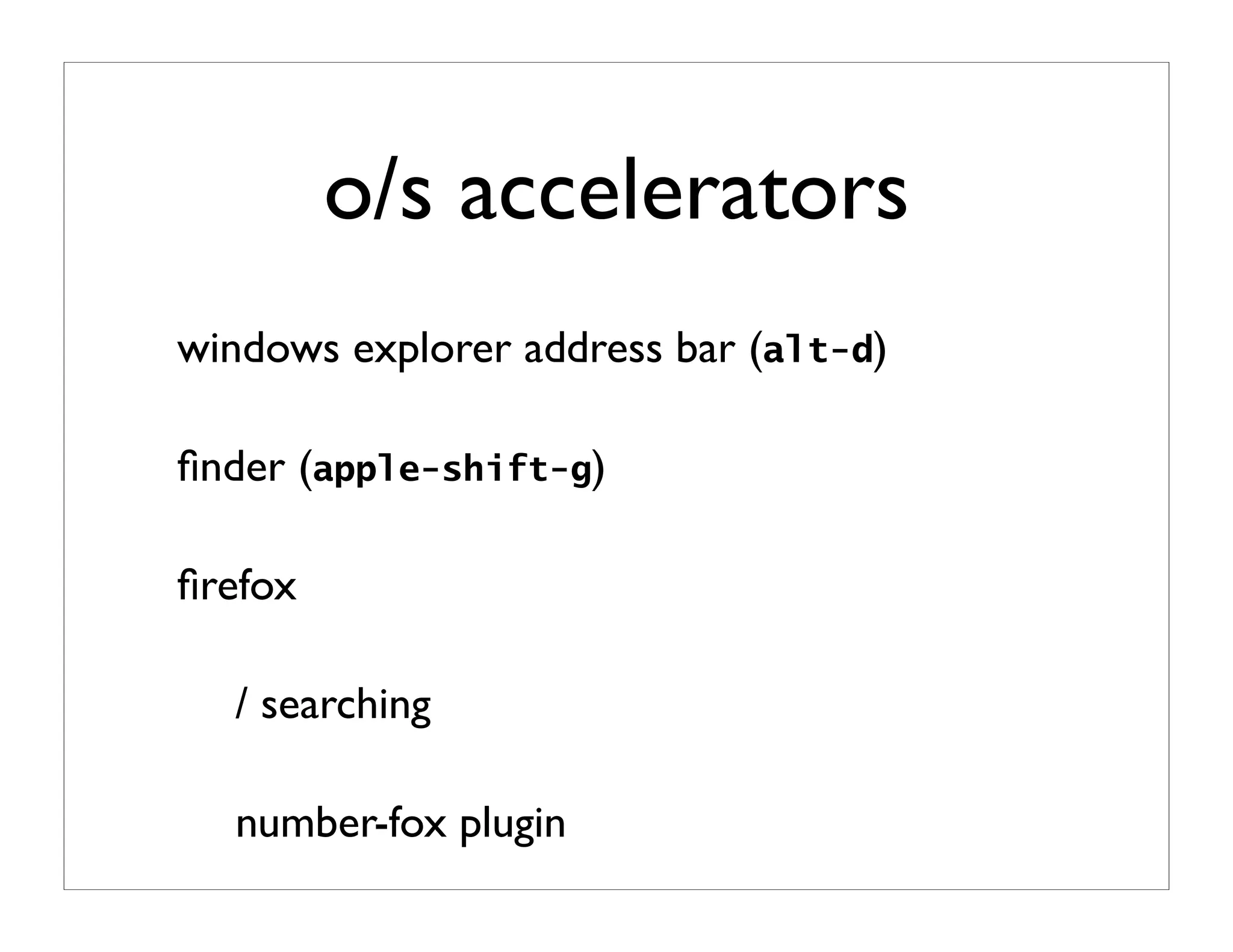 the productive programer: mechanics