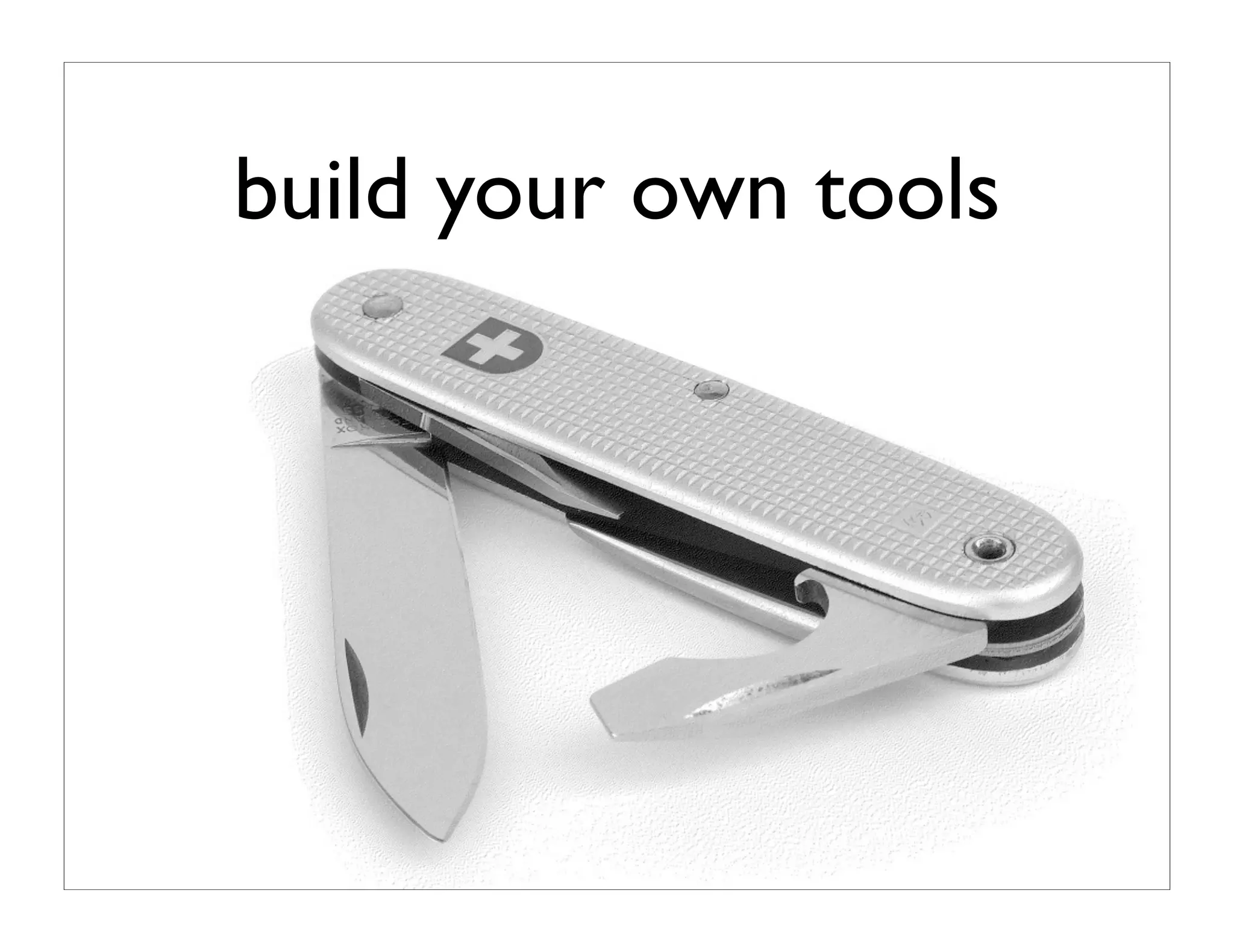 the productive programer: mechanics