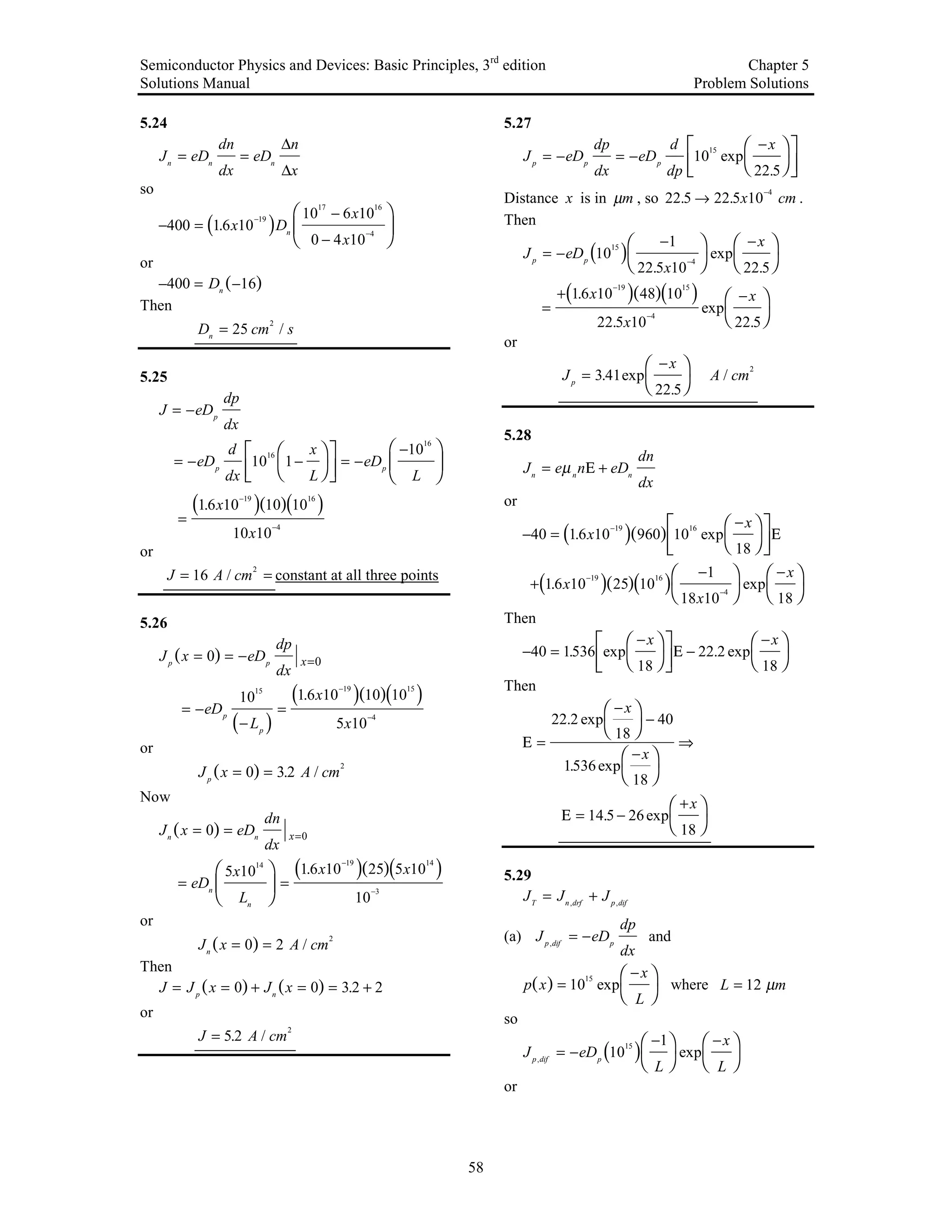 SEMICONDUCTOR PHYSICS AND DEVICES NEAMEN 4TH EDITION SOLUTION PDF visual data 5