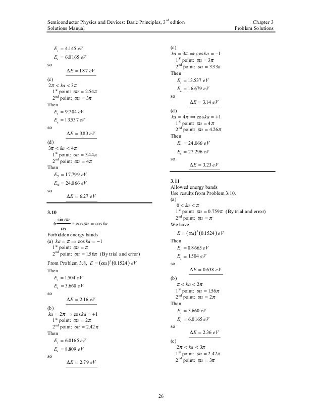 D.A.NEAMEN SEMICONDUCTOR PHYSICS AND DEVICES PDF