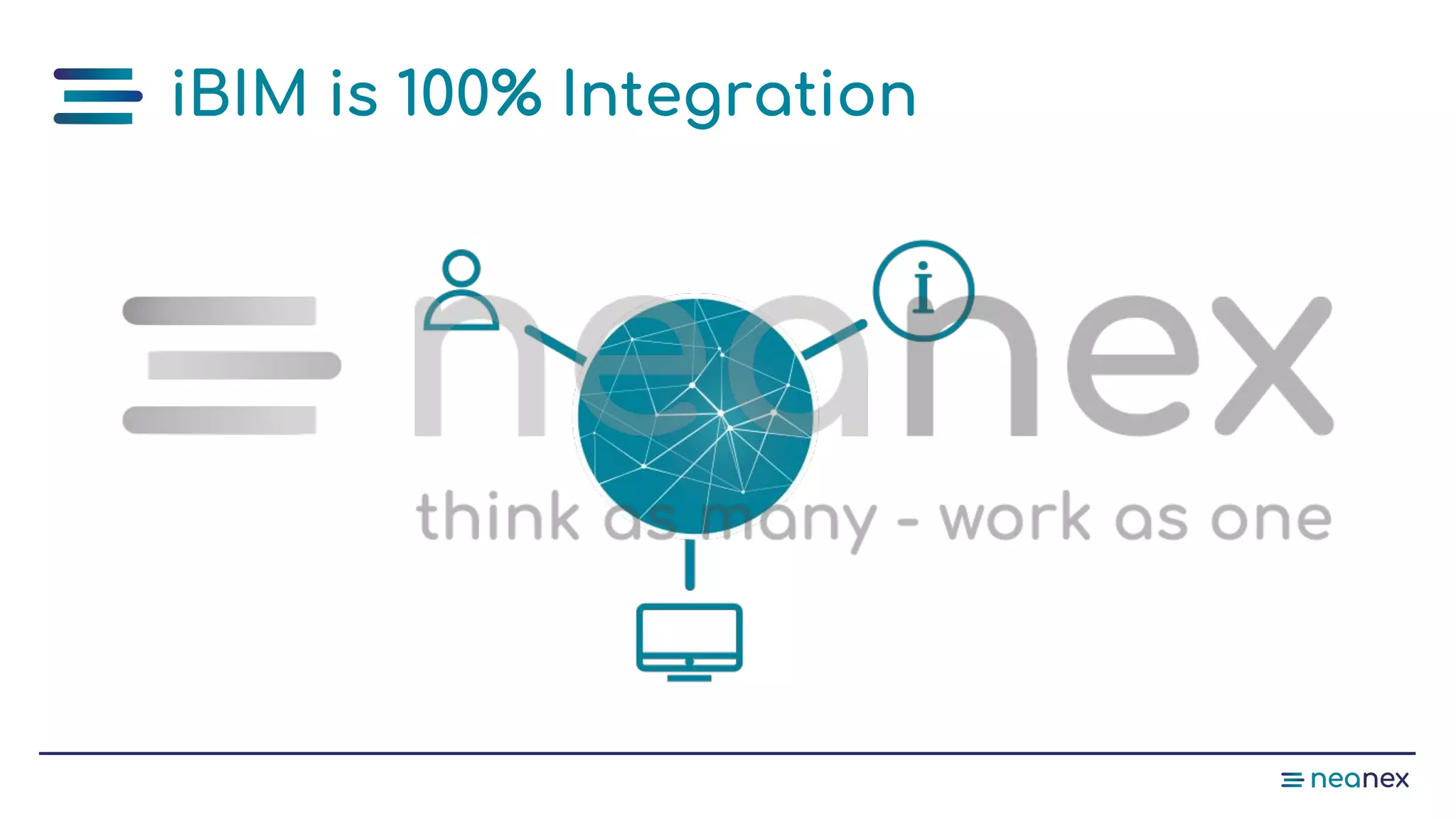 iBIM is 100% Integration
 