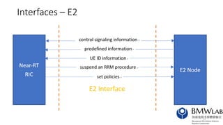 E2 Interface Near rt ric tc | PPTX