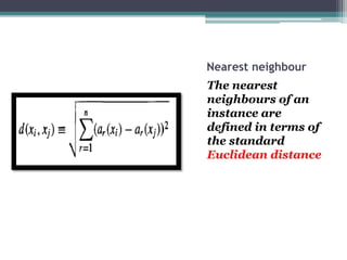 Nearest neighbour algorithm | PPT