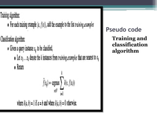 Nearest neighbour algorithm | PPT