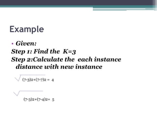 Nearest neighbour algorithm | PPT