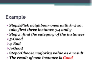Nearest neighbour algorithm | PPTX