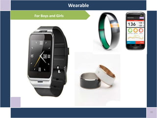 Wearable
20
For Boys and Girls
 