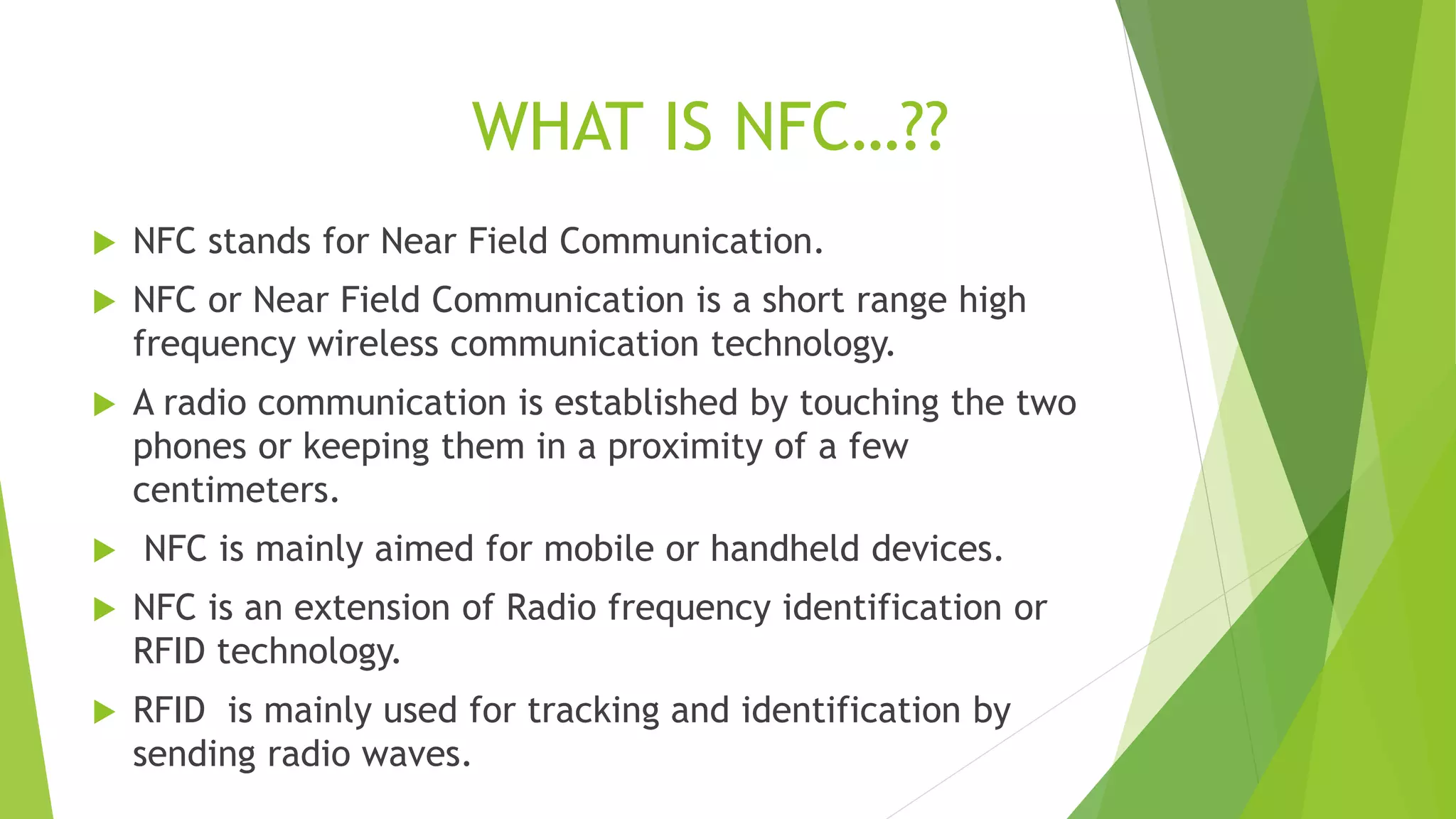 Near Field Communication by Mohammed Mudassir | PPTX
