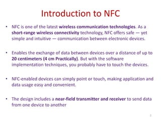 Near field communication (nfc) technology
