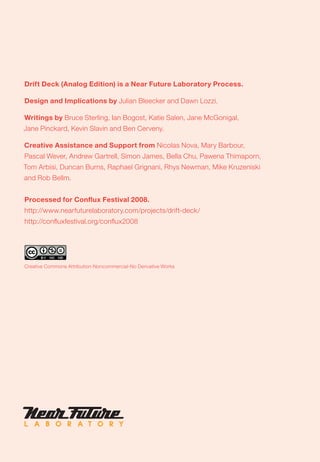 Near Future Laboratory Drift Deck 2008