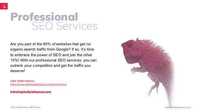 SEO Services
Professional
Are you part of the 90% of websites that get no
organic search traffic from Google? If so, it’s ...