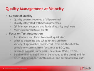 Cohesive Communication




Nearshore Distributed Agile Teams
 