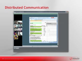 Project Dashboard




Nearshore Distributed Agile Teams
 