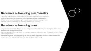 Nearshore vs Offshore Outsourcing - Differences, Pros and Cons.pptx