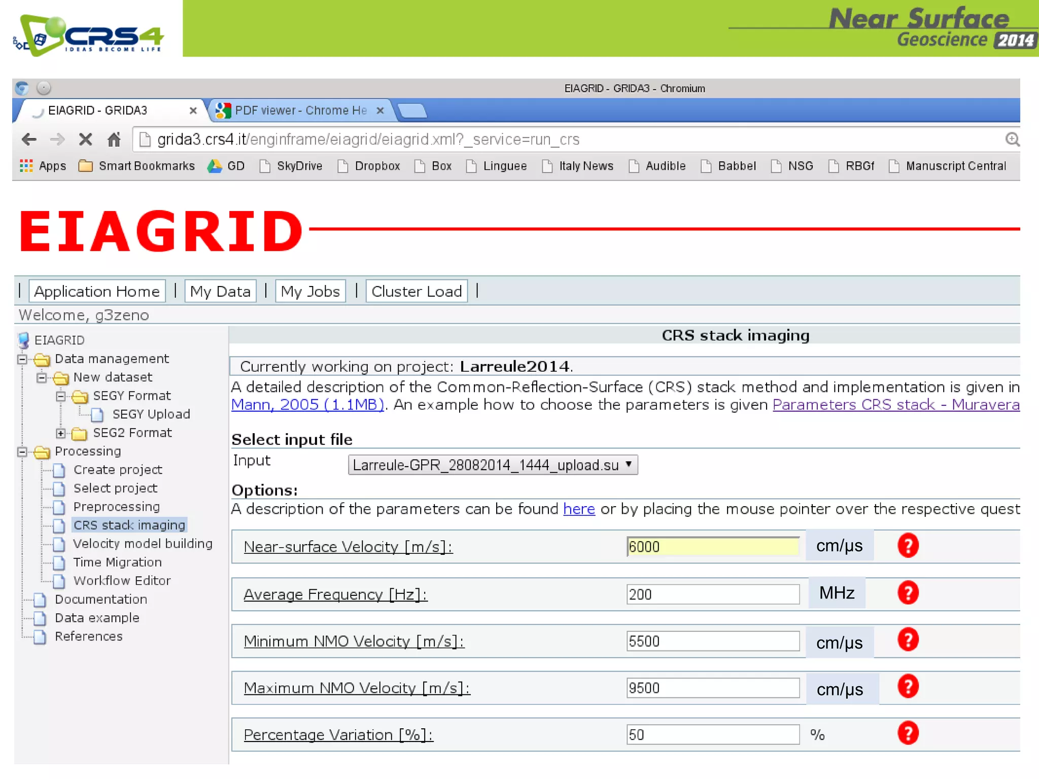 Data visualization tools
cm/µs
cm/µs
cm/µs
MHz
 