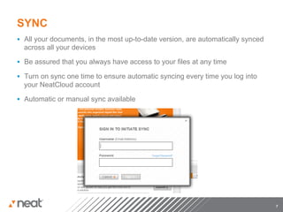 SYNC
§  All your documents, in the most up-to-date version, are automatically synced
  across all your devices

§  Be as...