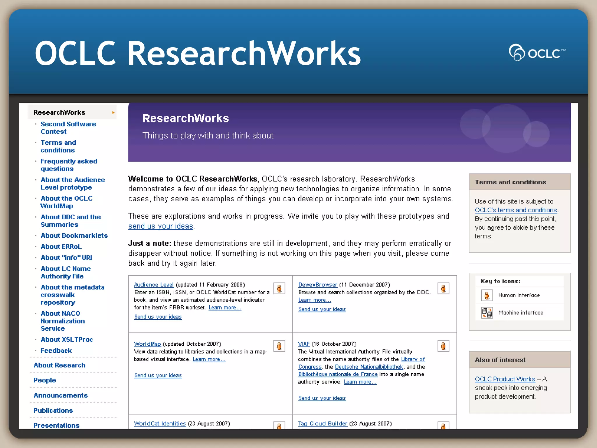 OCLC ResearchWorks
 