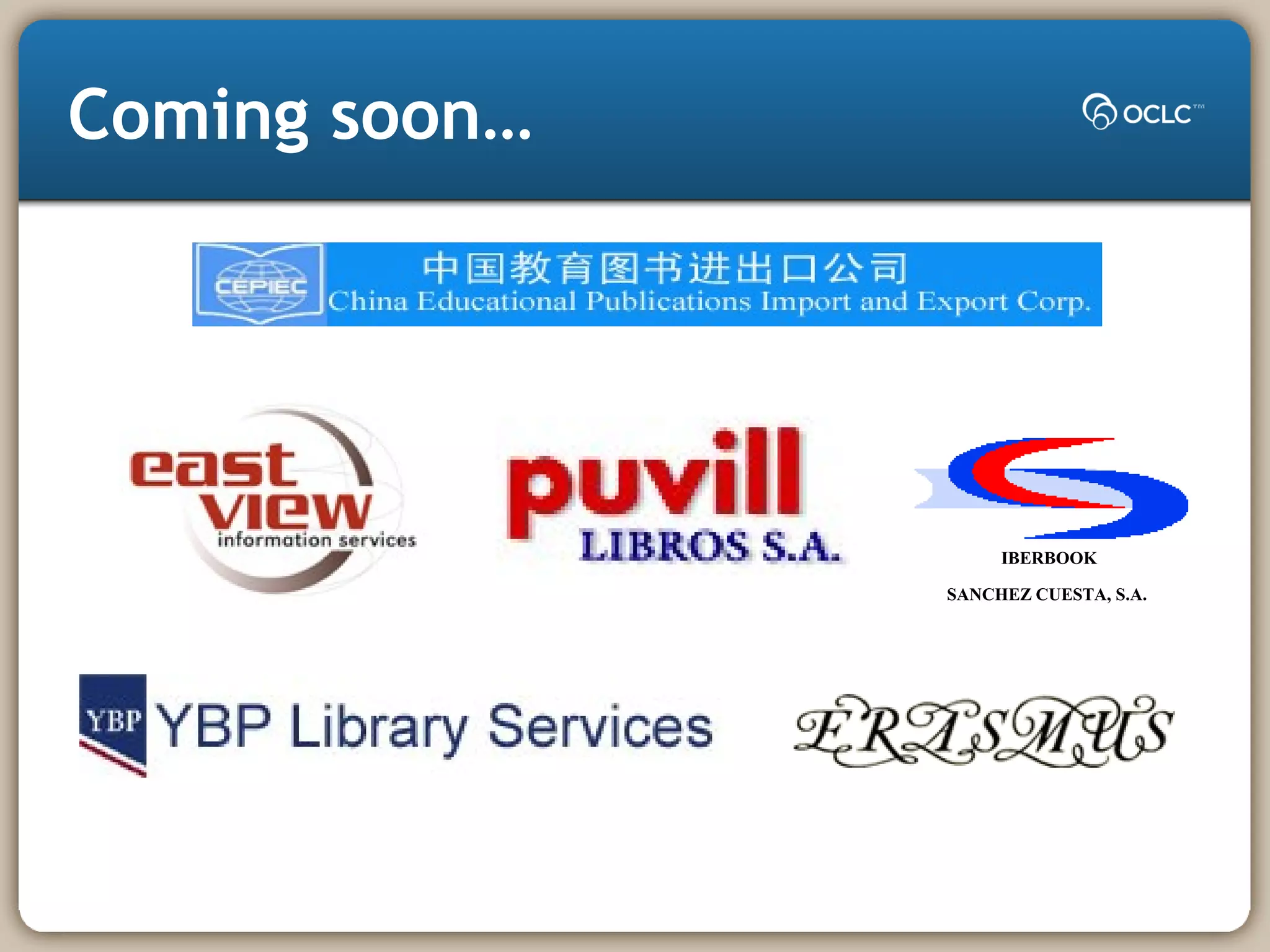 IBERBOOK
SÁNCHEZ CUESTA, S.A.
Coming soon…
IBERBOOK
SANCHEZ CUESTA, S.A.
 