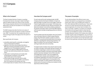 New European Bauhaus Compass - A guiding framework for decision and ...