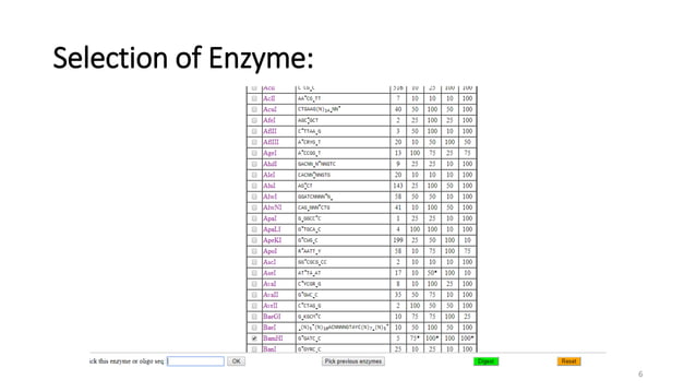 Neb cutter | PPTX | Genetics | Science