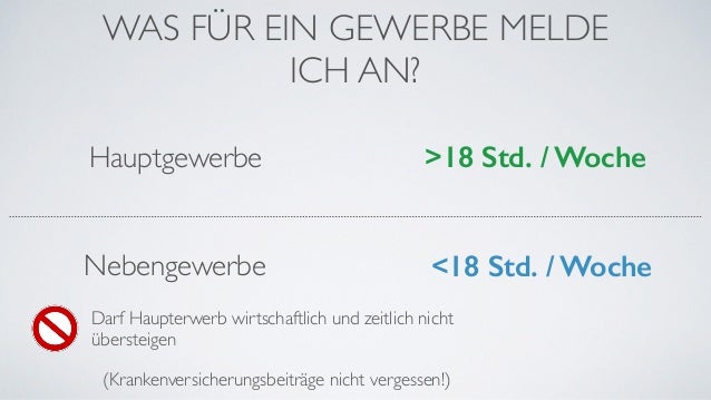 Nebengewerbe anmelden was du unbedingt wissen solltest!