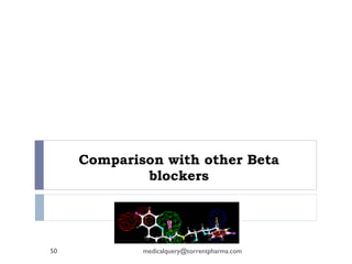 Comparison with other Beta blockers [email_address] 