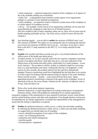 NEBOSH International General Certificate in Occupational Health and ...