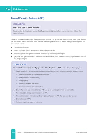 NEBOSH Unit IG1 | PDF