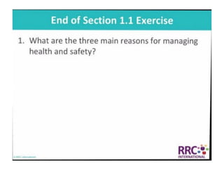 NEBOSH International General Certificate