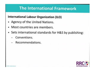 NEBOSH International General Certificate