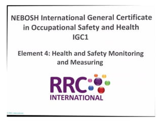 NEBOSH International General Certificate