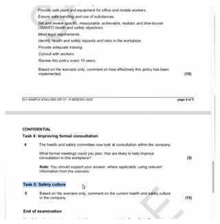 NEBOSH International General Certificate