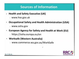 NEBOSH International General Certificate