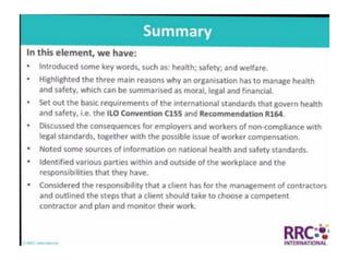 NEBOSH International General Certificate