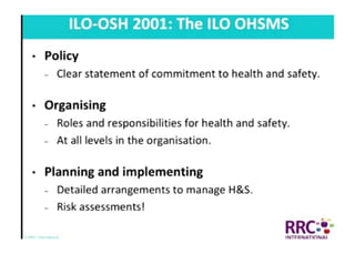 NEBOSH International General Certificate