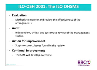 NEBOSH International General Certificate