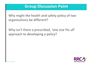 NEBOSH International General Certificate