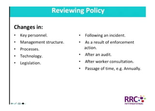 NEBOSH International General Certificate