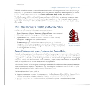 NEBOSH International General Certificate