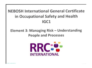 NEBOSH International General Certificate