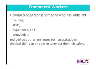 NEBOSH International General Certificate