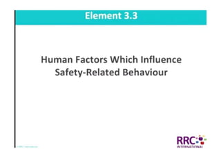 NEBOSH International General Certificate