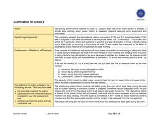 Nebosh Unit Ig2 Riskkkkkk Assessment Pdf Nebosh Unit Ig2 Riskkkkkk Assessment Pdf