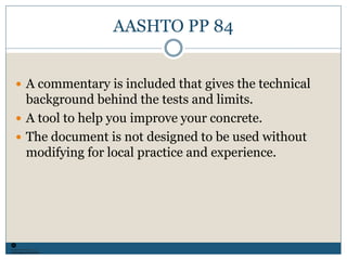 Performance Engineered: Mixtures and AASHTO PP 84: It's Time for a ...