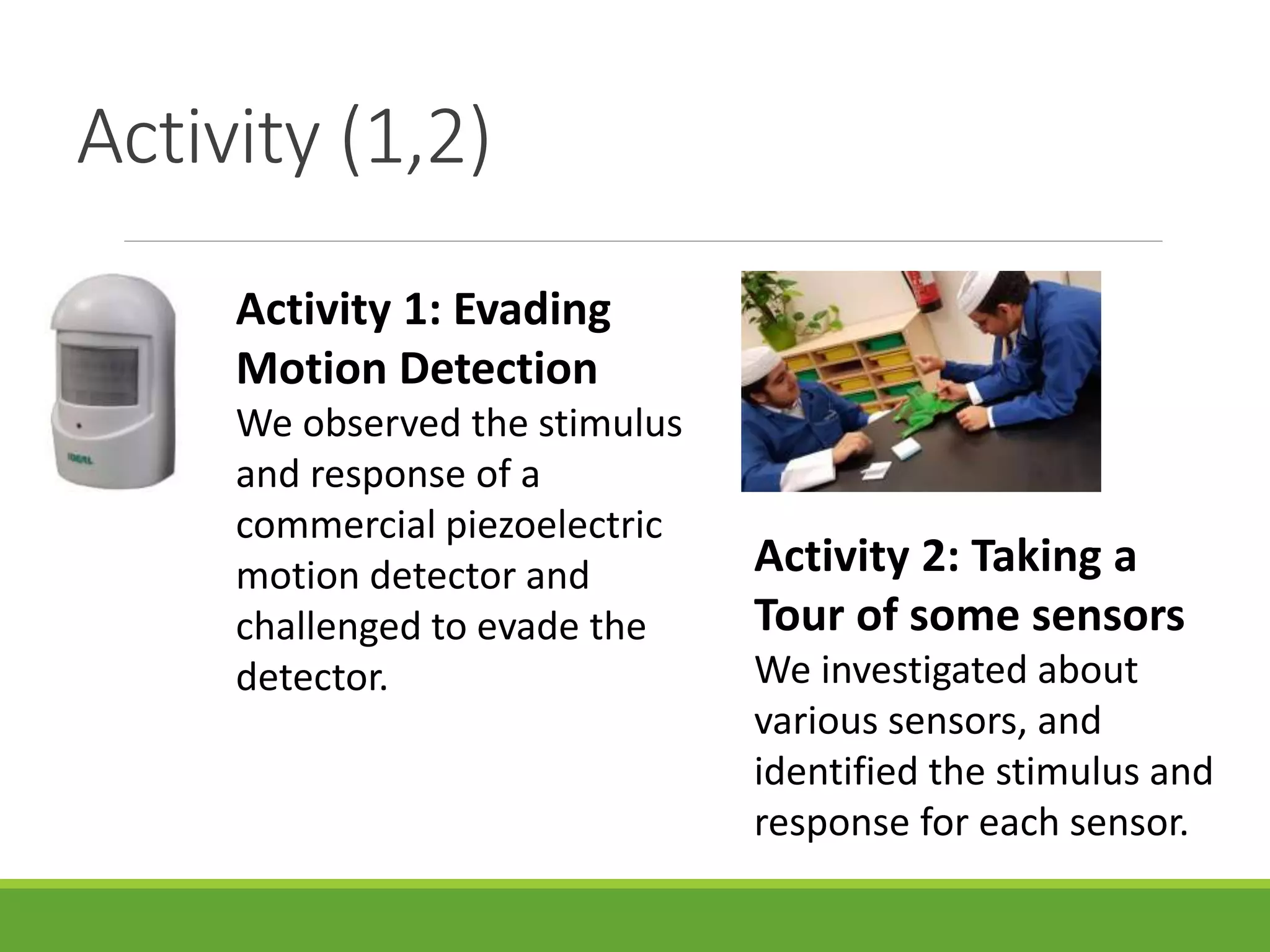 Smart Sensors, Smart Attendance System IDM15 | PPT