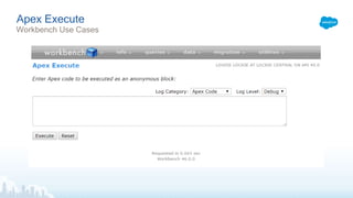 Workbench: The Developer Tool for Admins | PPTX